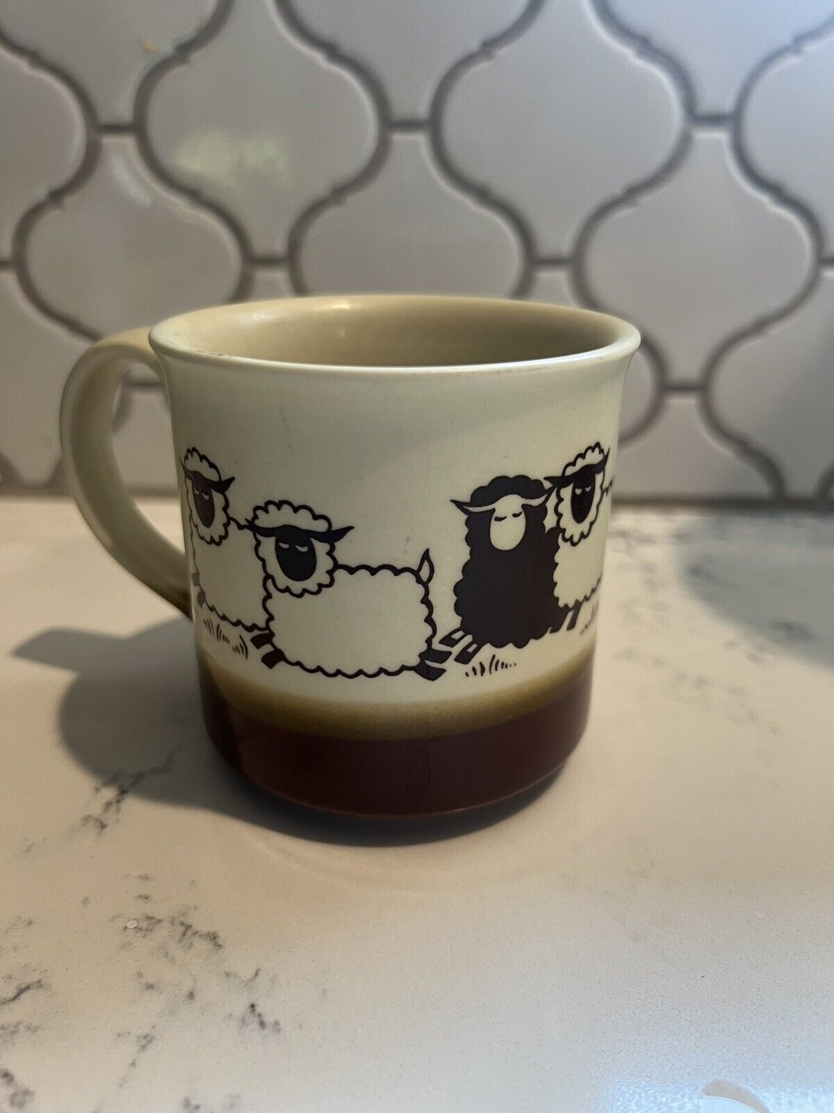 Vintage  Black Sheep Coffee Mug