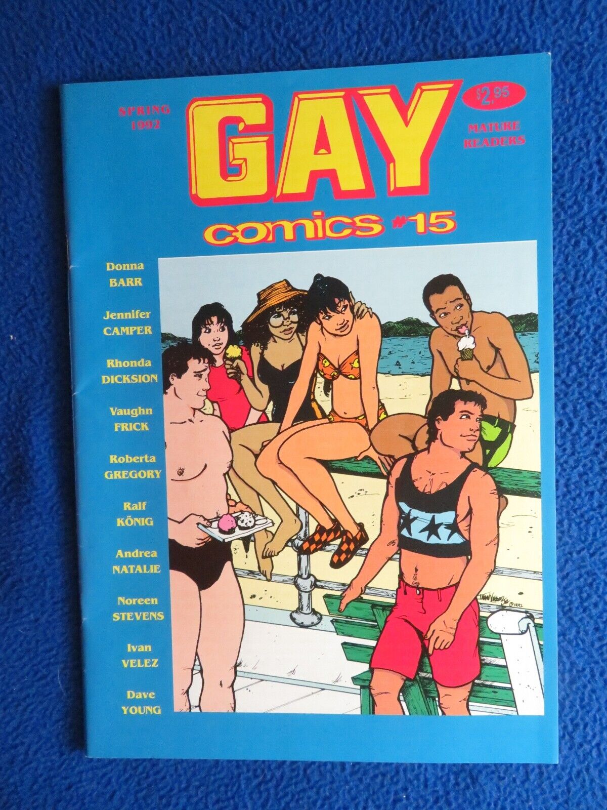 GAY COMICS #15  SPRING  1992