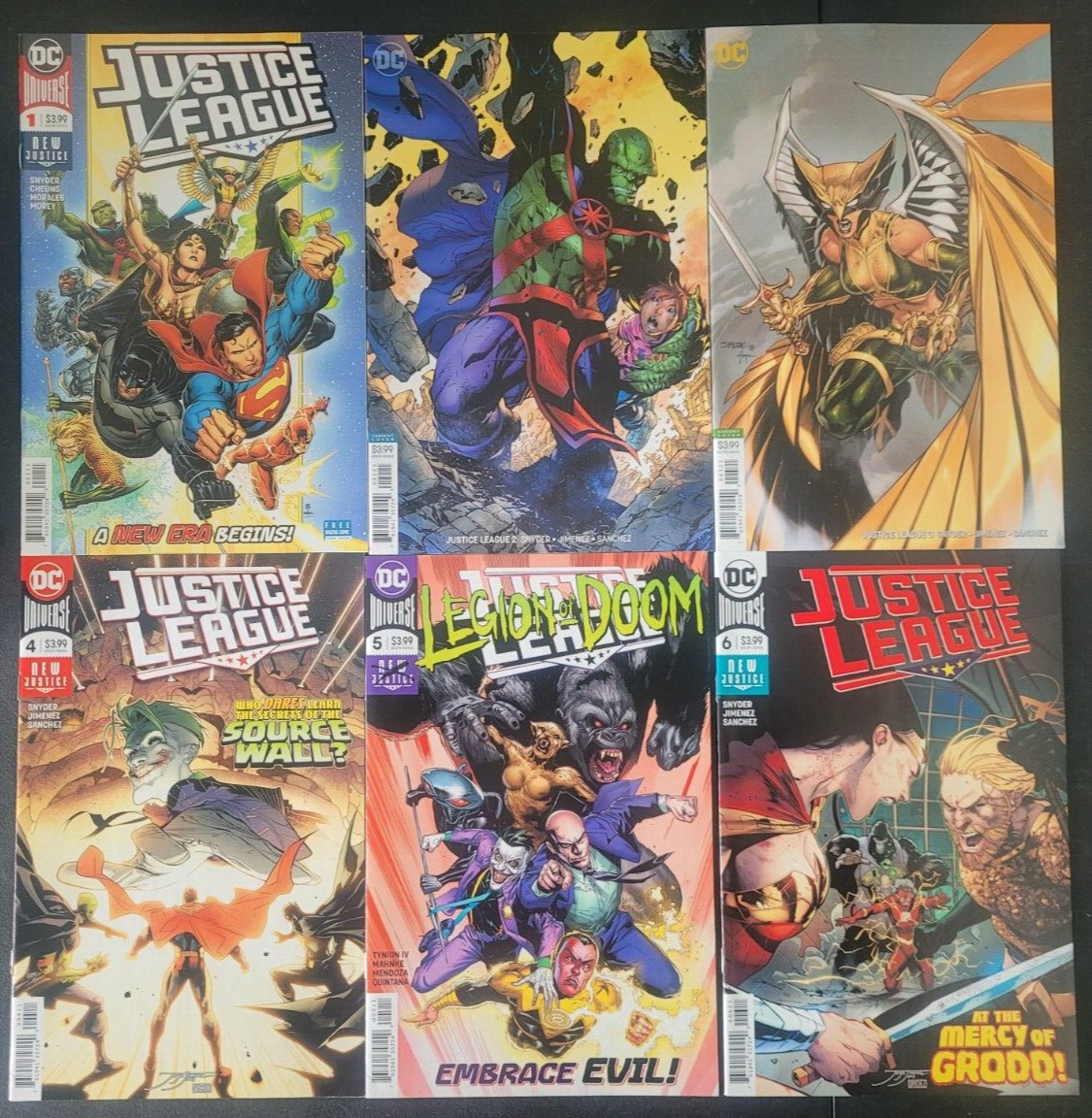 JUSTICE LEAGUE SET OF 56 ISSUES (2018) DC UNIVERSE COMICS BATMAN SUPERMAN