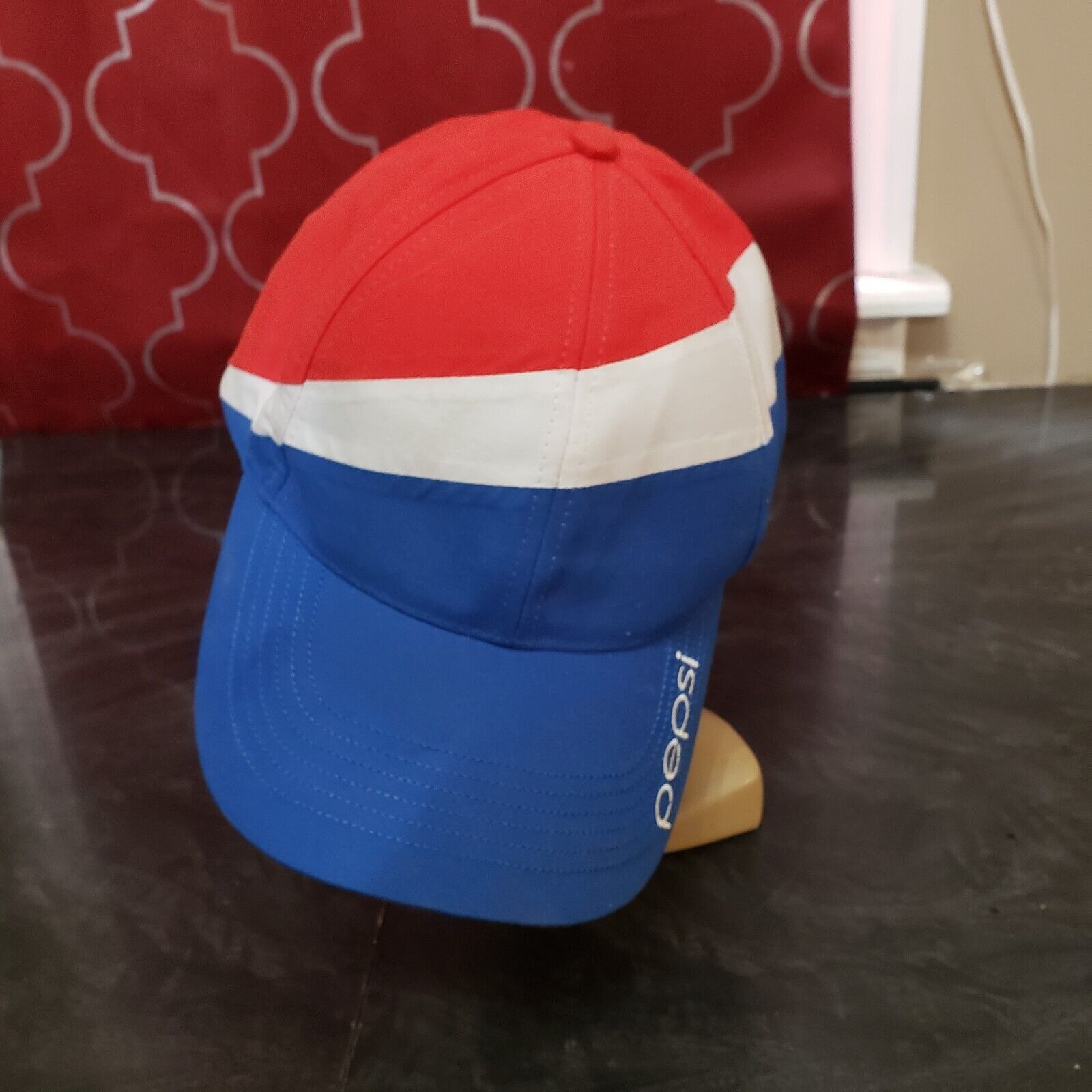 Pepsi Live for Now Hat Cap Adjustable Strap All-Over Logo Pepsi Cola Soda Pop