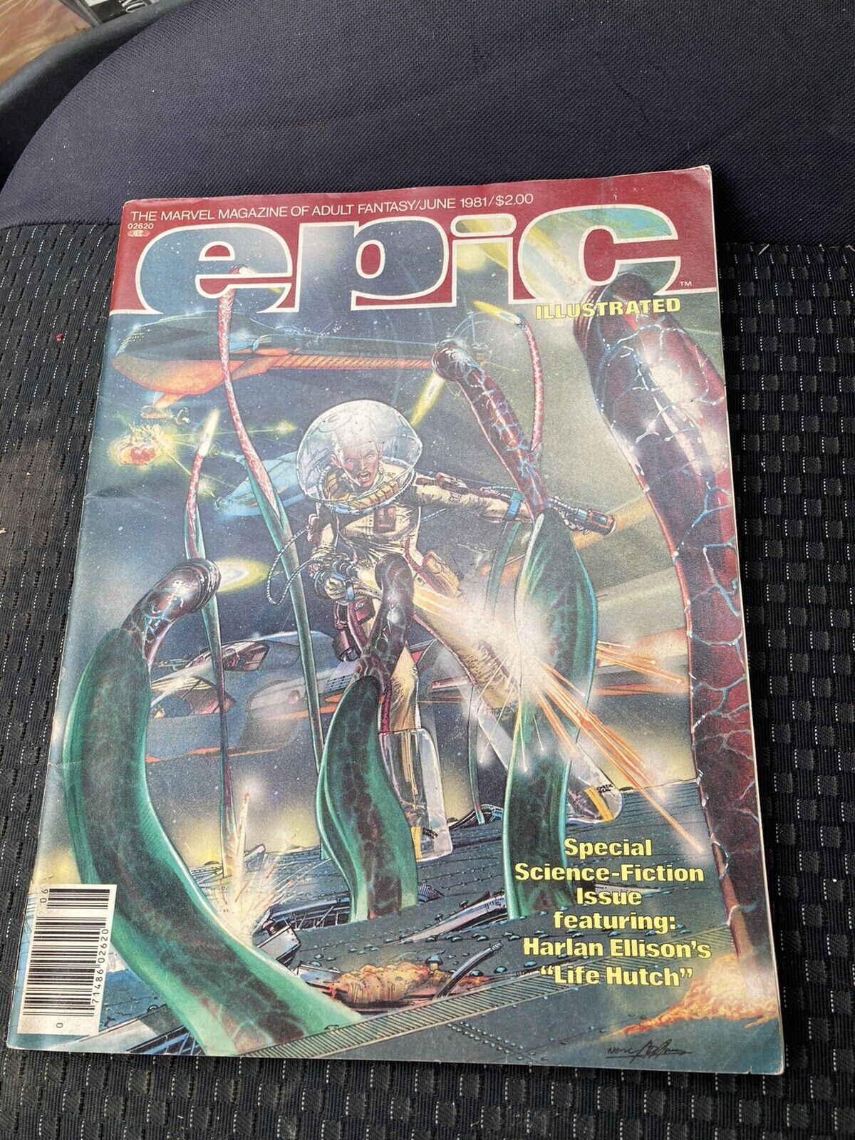 Epic Illustrated #6 (JUNE 1981) - Marvel Magazine Fantasy & Sci Fi