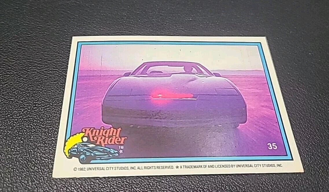 1982 Topps Knight Rider Card #35