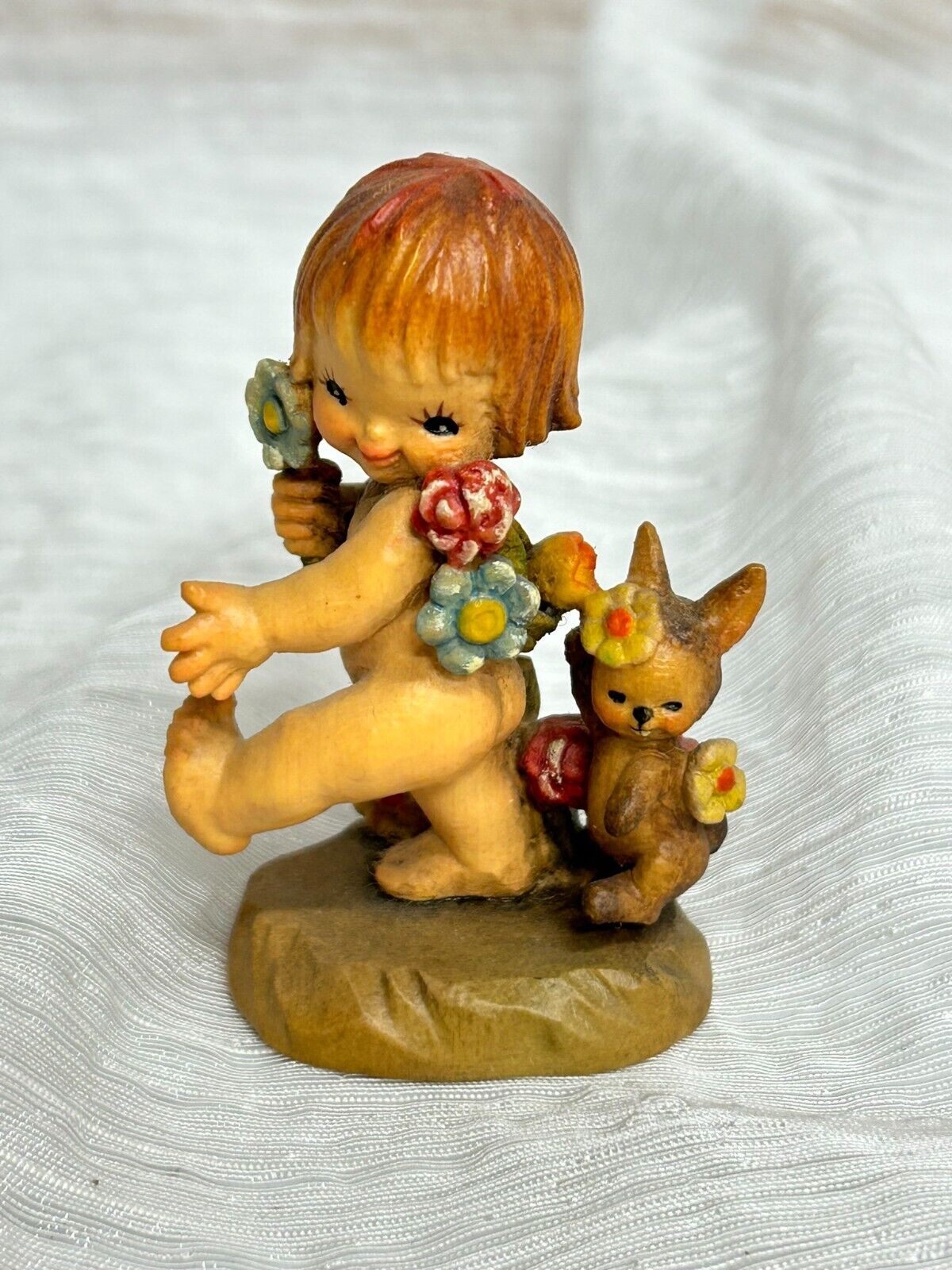 Vintage Ferrandiz Anri Hand Carved Figurine \