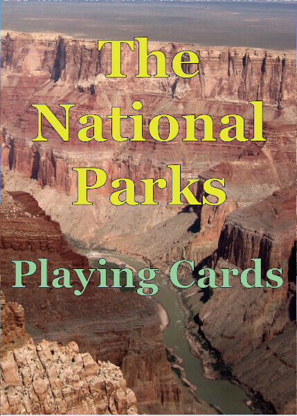 National Parks Playing Cards, Made in USA, New, Factory-Sealed
