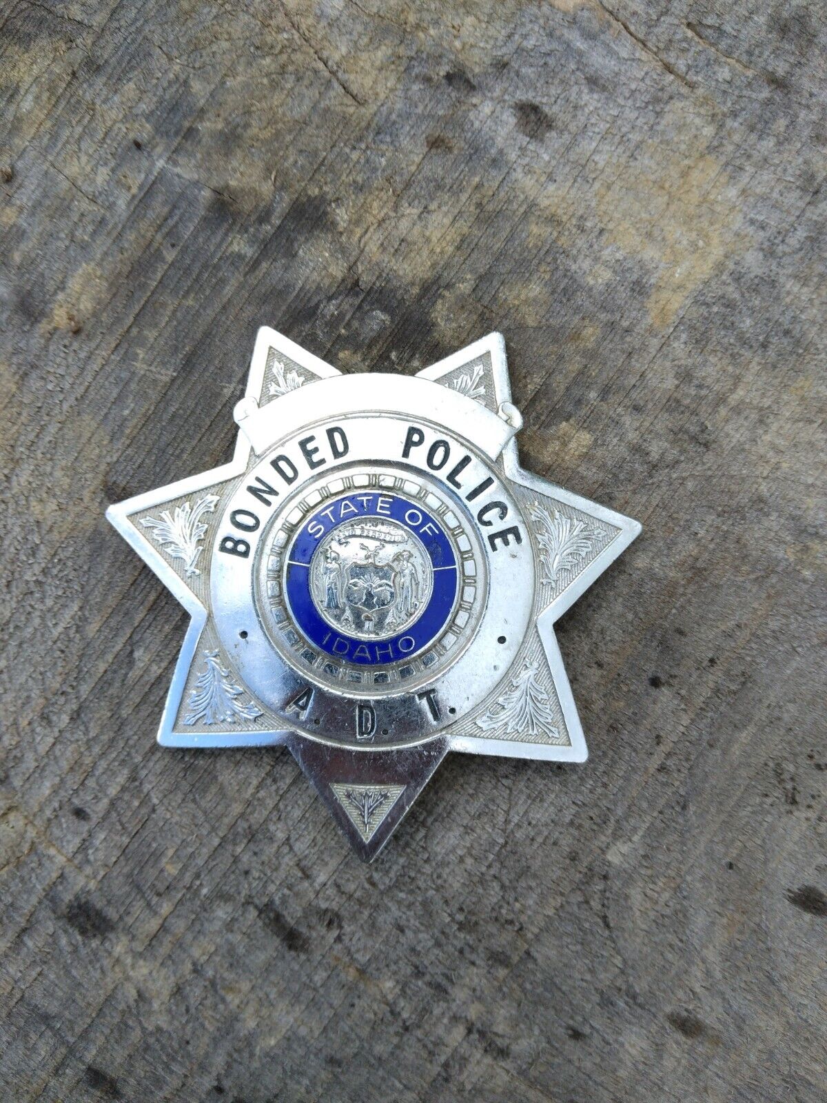 Antique Obsolete Idaho Police Badge