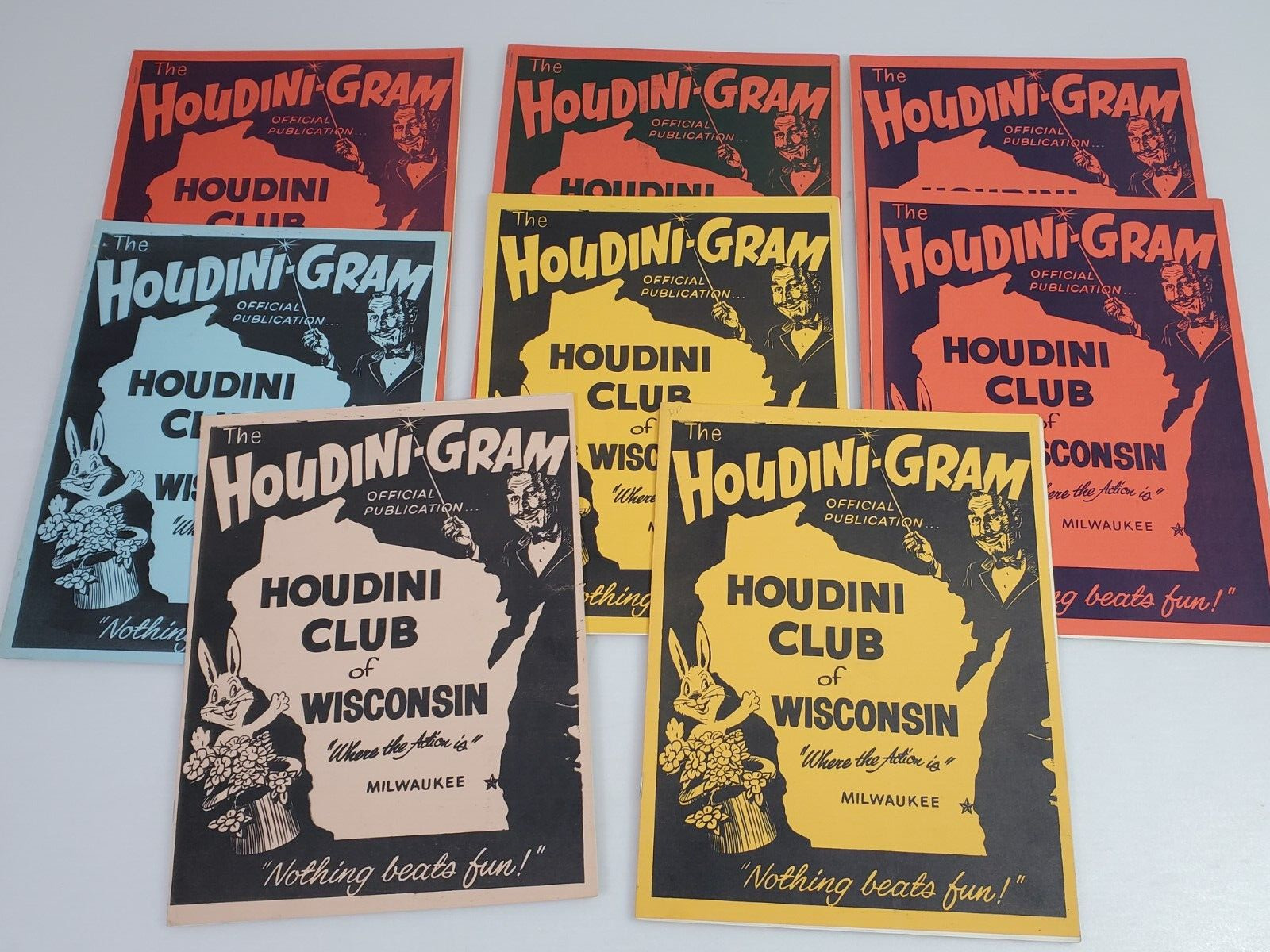 Collectable Magic Vintage Houdini Houdini-gram lot from 1970\'s  Wisconsin