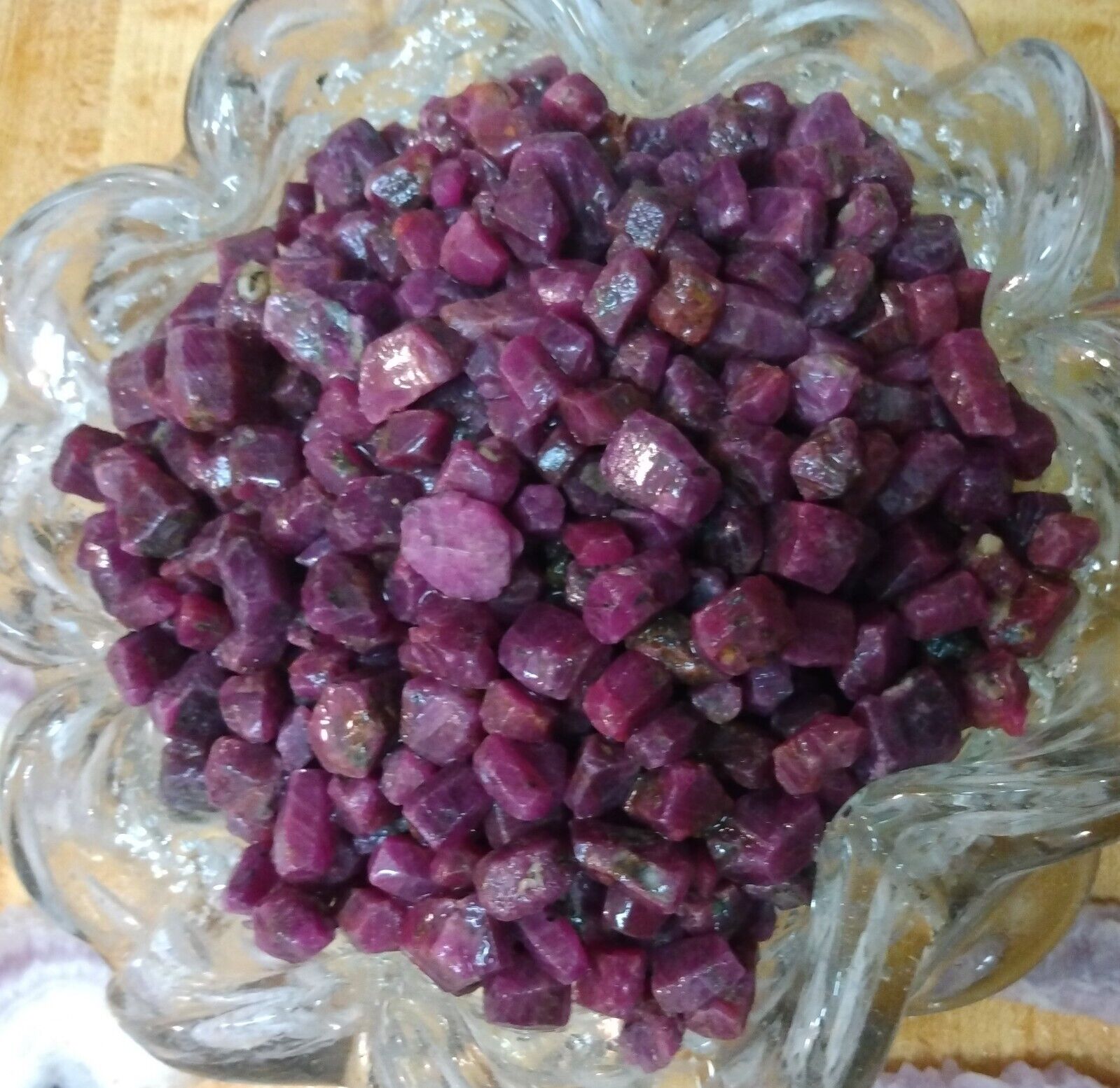 Bulk Wholesale Lot 50 Grams Ruby Rough Raw Stones Natural Gemstones Crystals