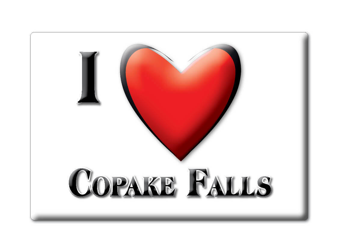 Copake Falls, Columbia County, New York - Fridge Magnet Souvenir