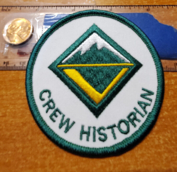 BSA Venturing Crew Historian, current issue, Youth Position Patch,