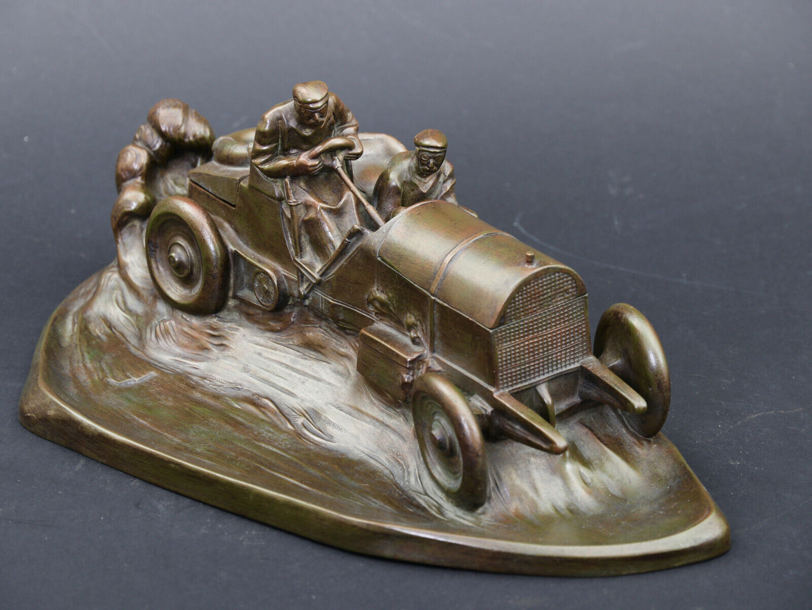 GORDON BENETT 1904 RACE CAR ACCESSORY FOR DESK BY WMF BELLE EPOQUE 