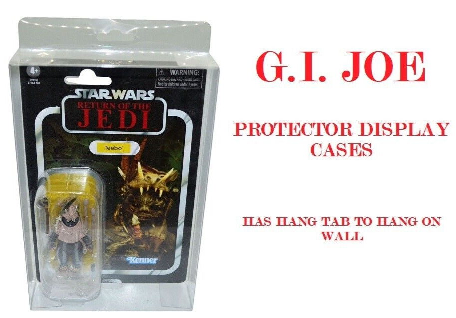 30 G.I. Joe Vintage Retro Collection Action Figures Protectors Case Display Box
