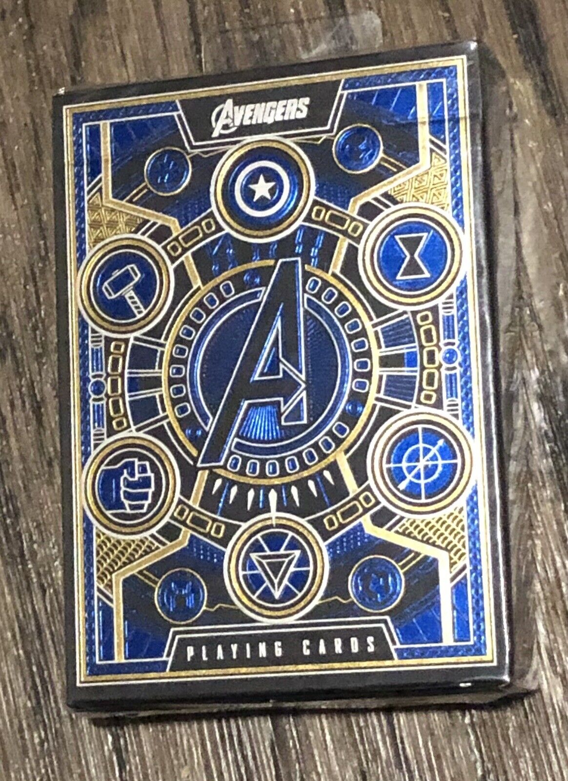 Marvel Avengers: Blue Edition Playing Cards by theory11 Infinity Saga Official