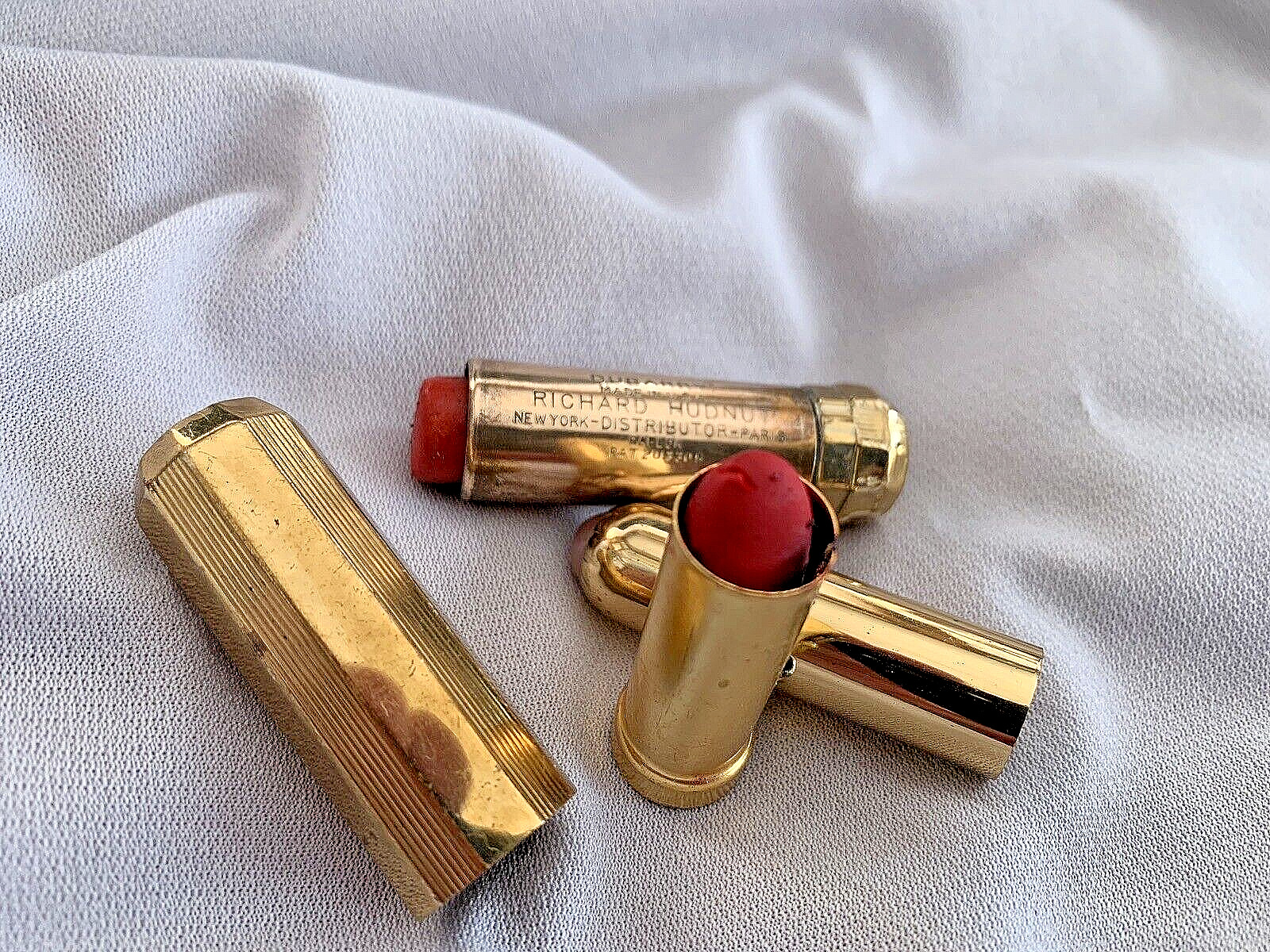 Vintage Lipstick RICHARD HUDNUT  DUBARRY & HAZEL BISHOP