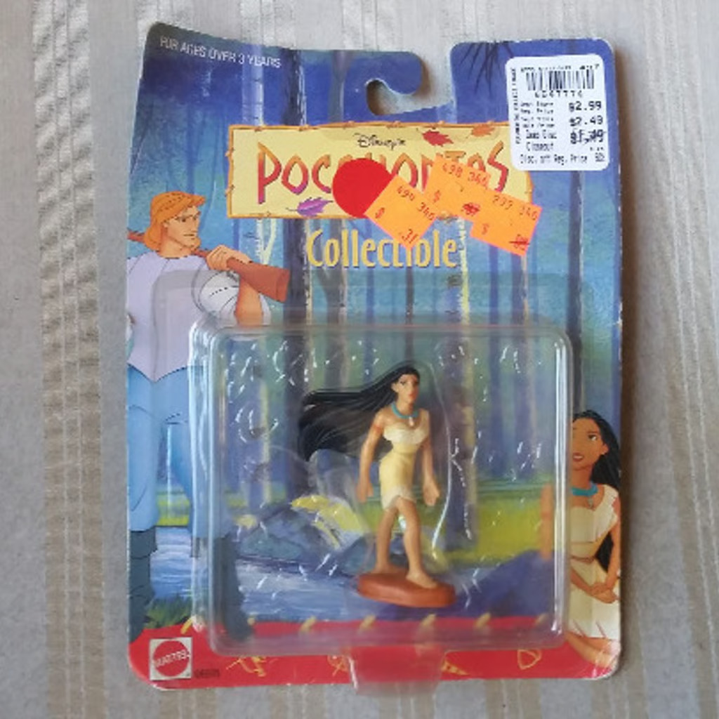 Disney Mattel Pocahontas Small Figure Collectible in Package