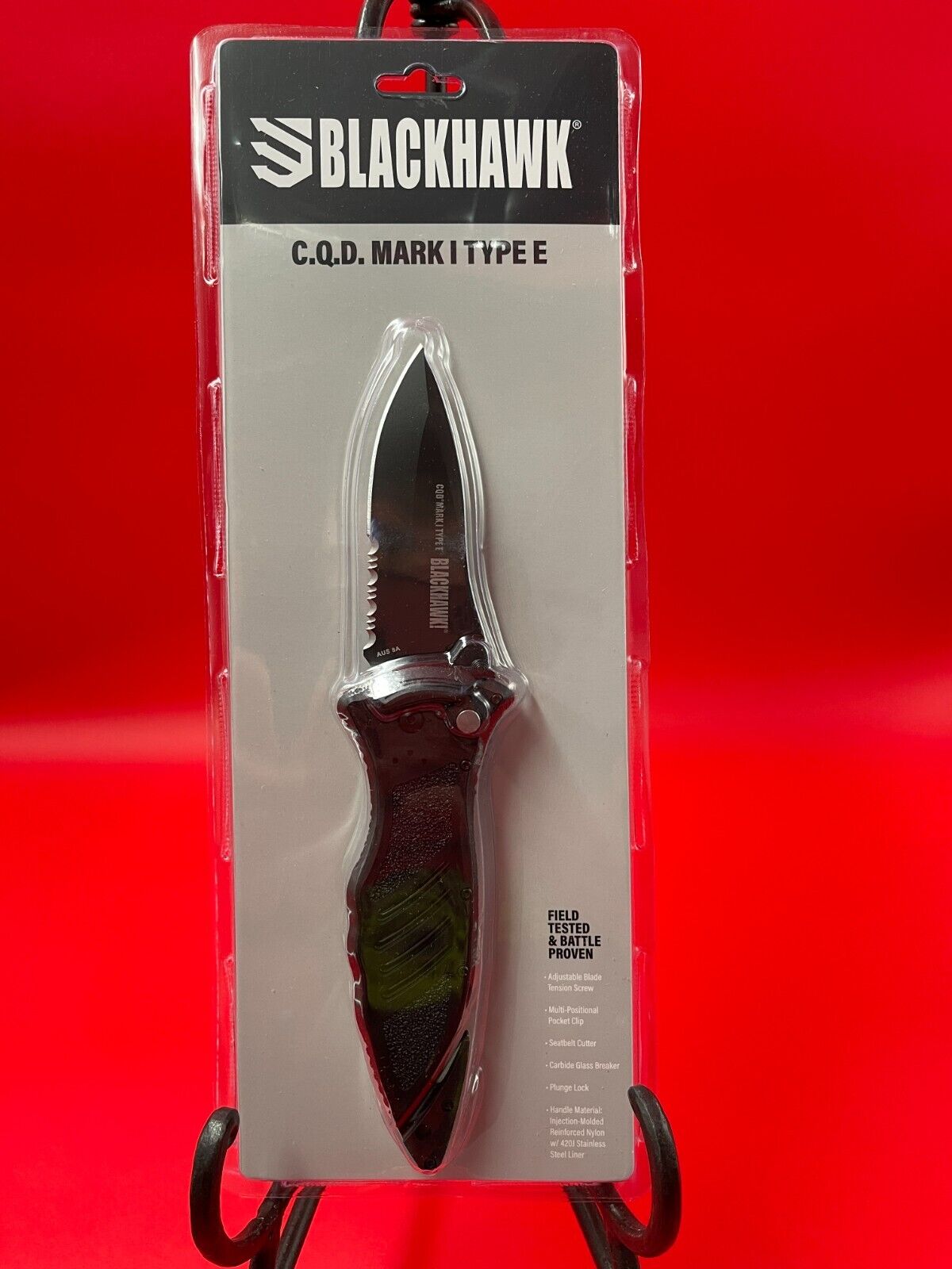 Blackhawk CQD Mark 1 Type E Stainless 3.75\