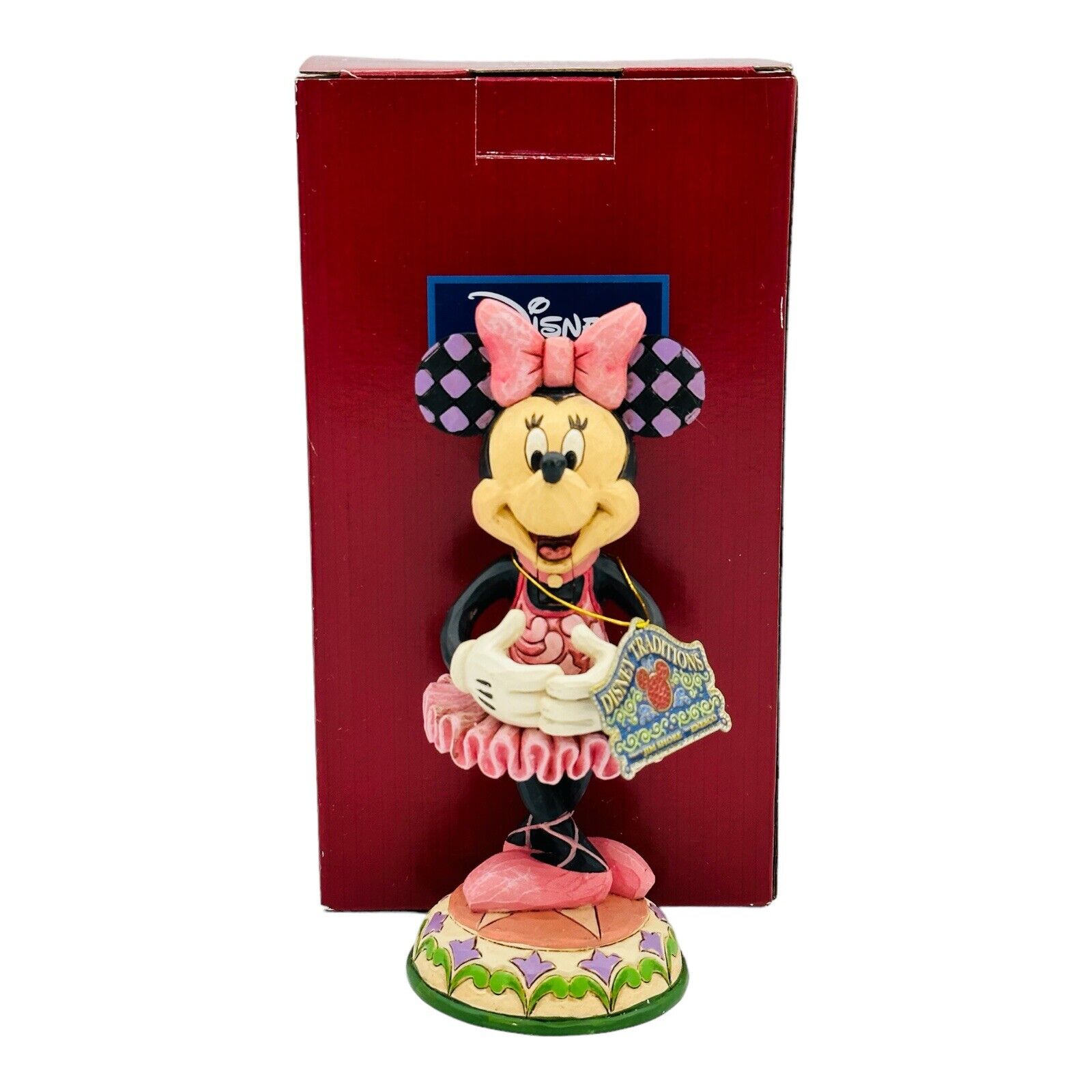 Disney Jim Shore Minnie Mouse Beautiful Ballerina Nutcracker 7” 6000947 NEW