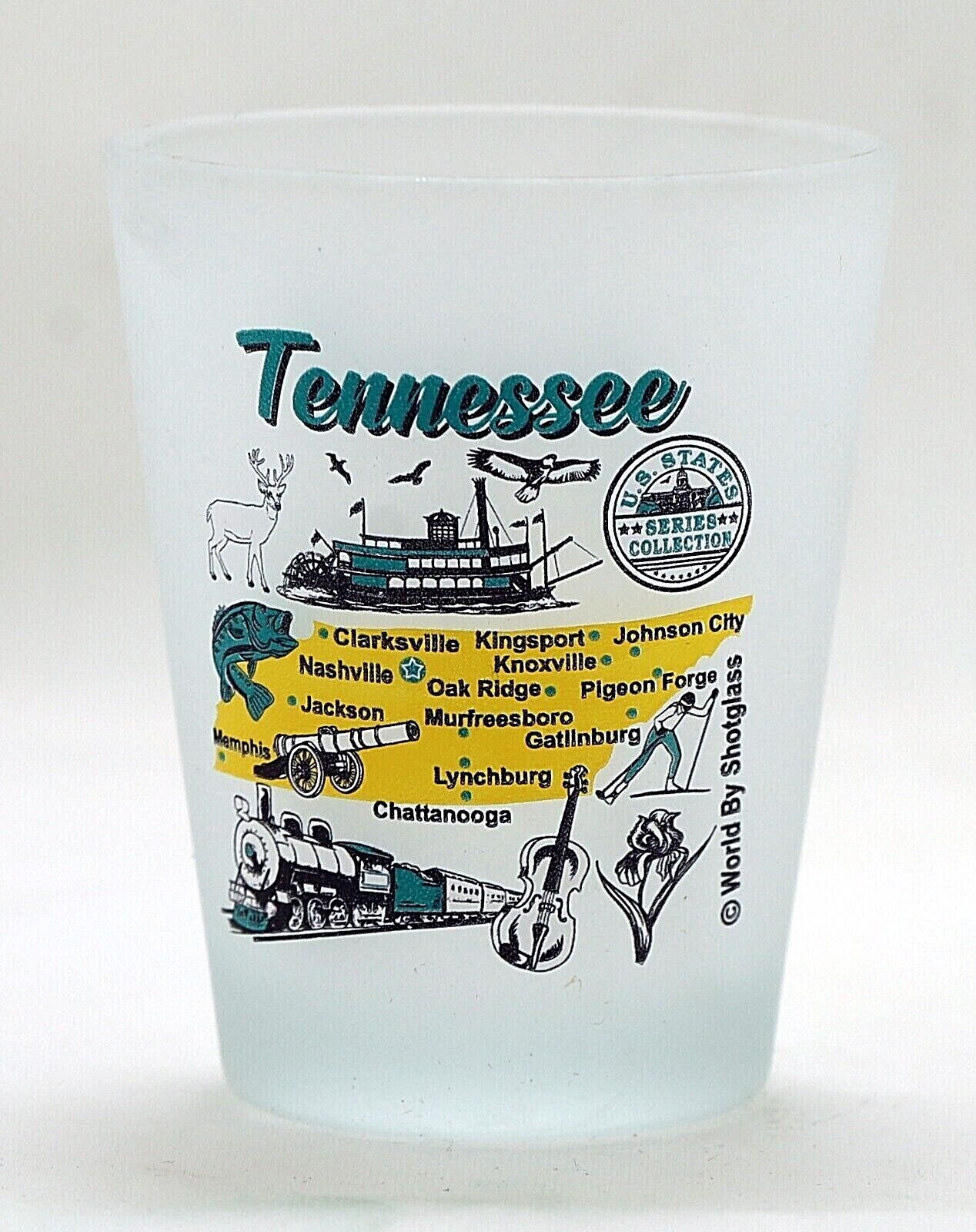 Tennessee US States Series Collection Shot Glass