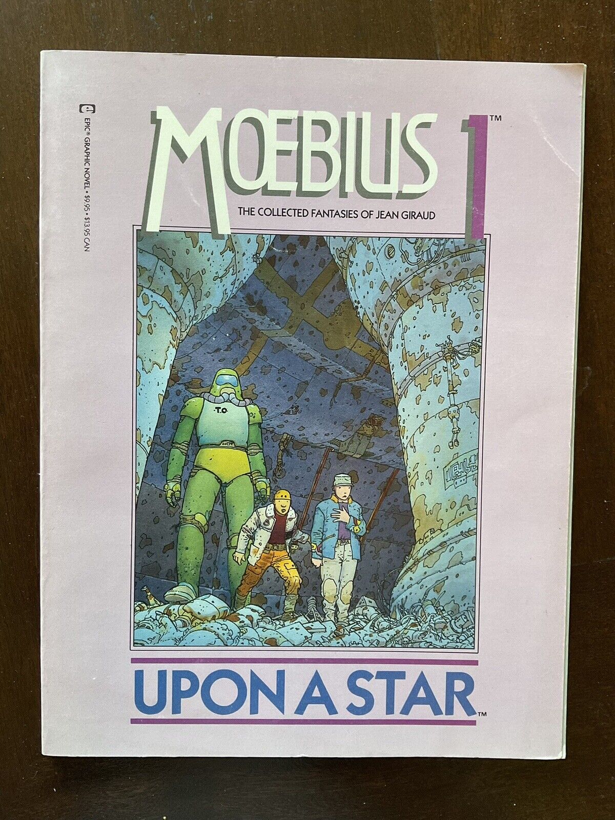 Epic Graphic Novel: Moebius #1 (Marvel Comics 1987) UPON A STAR