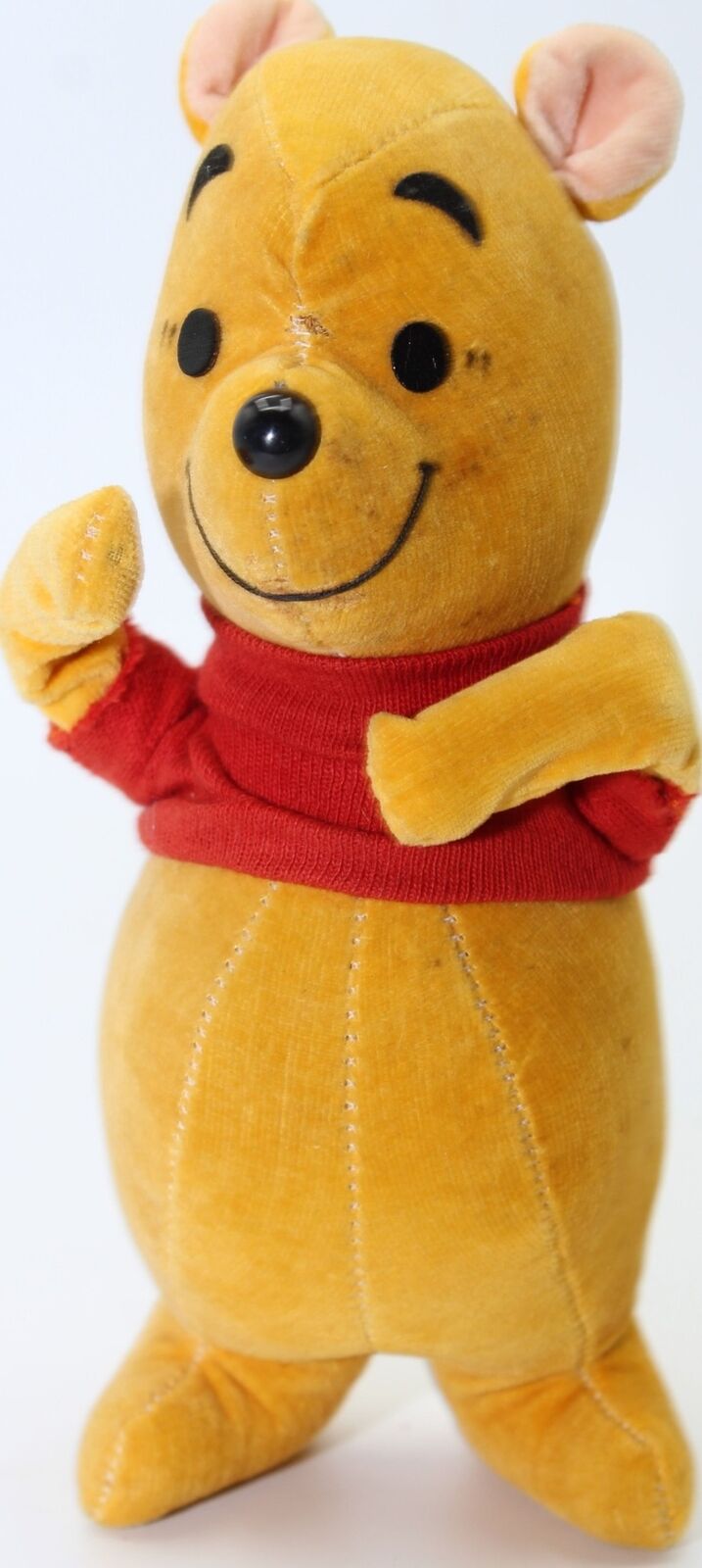 VTG 1960\'s Disney Sears Gund Winnie the Pooh Saw Dust Filled Corduroy Plush Doll