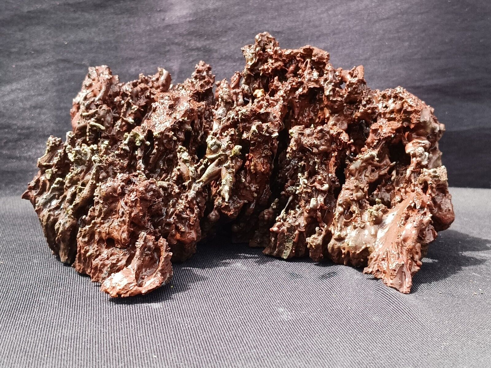 Bonsai suiseki mountain lavarock volcanic rare mineral crystal display  specimen