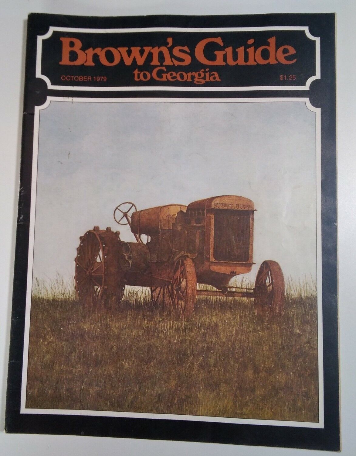 Georgia Brown\'s Guide Magazine Vtg 1979 Rare Bobby Dodd Ga Tech Gautschy Gwinnet