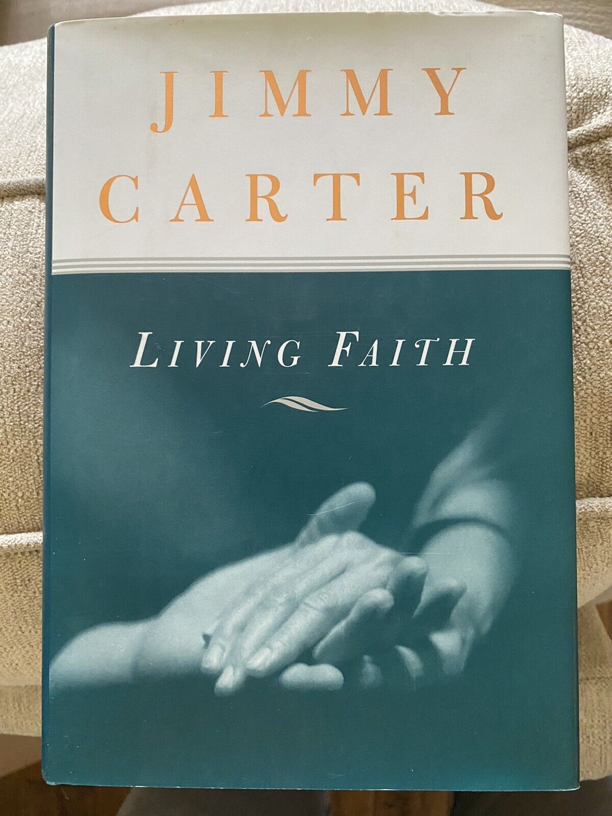 jimmy carter living faith signed