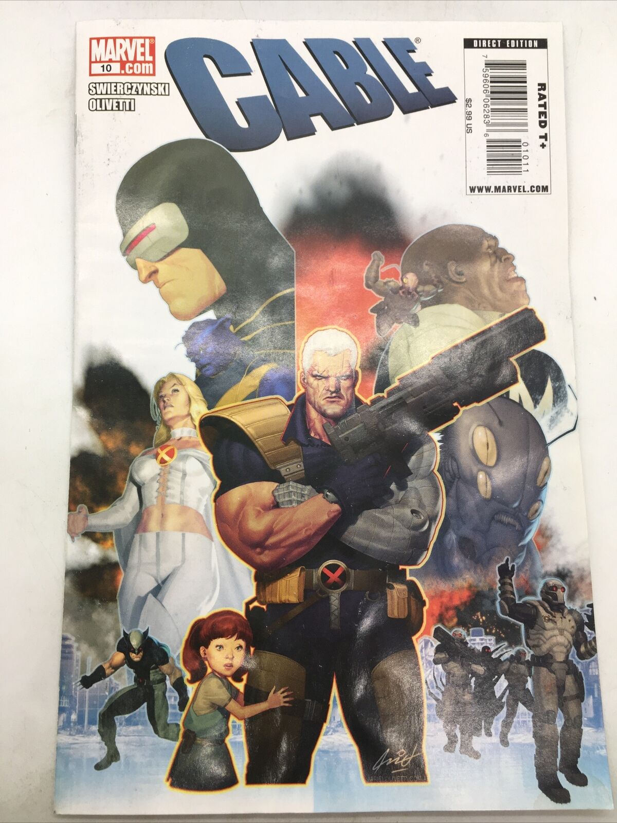 CABLE #10 (2ND SERIES) MARVEL COMICS 2009