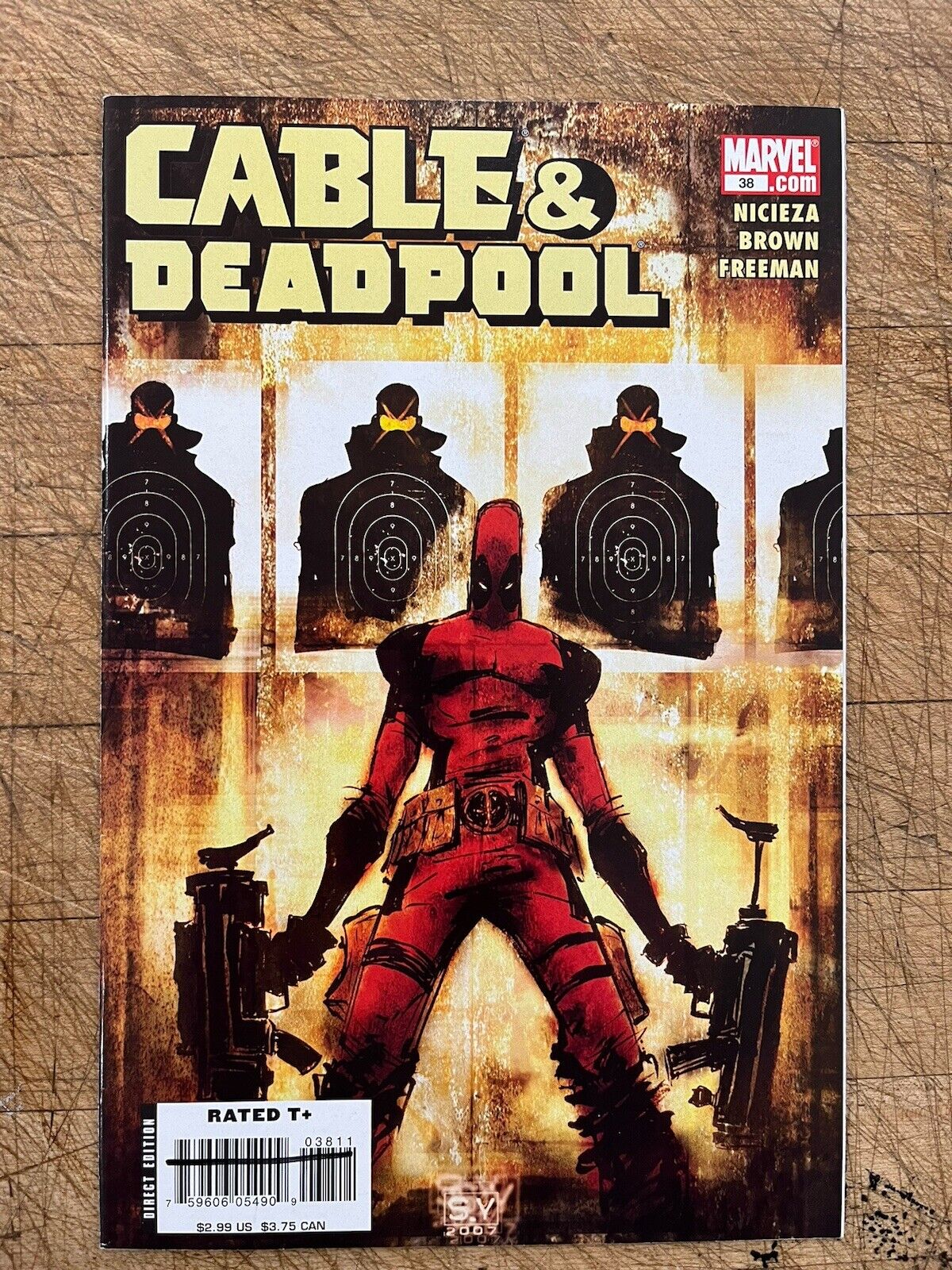 Cable and Deadpool #38 2007 1st appearance of Hydra Bob MCU Deadpool 3  key 