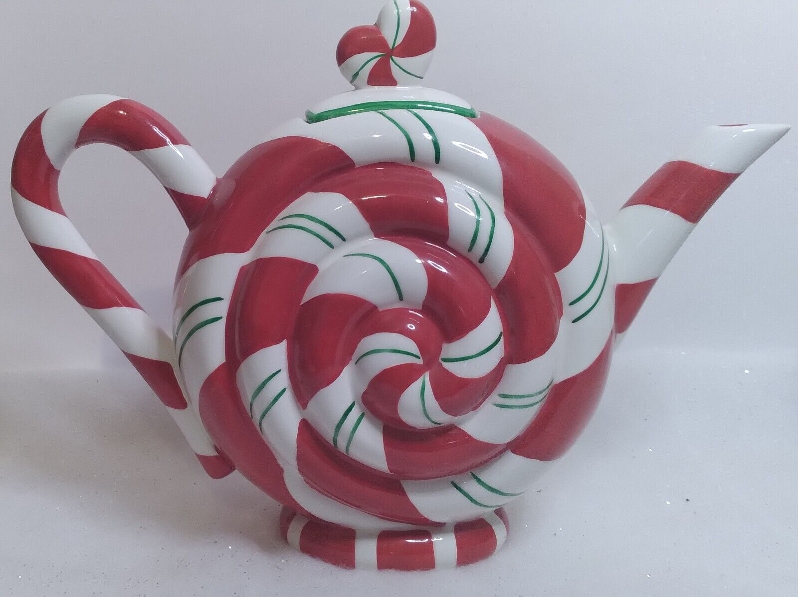 Department 56 Full Size Retired Candy Candy Teapot Pot Granny Core Country Core