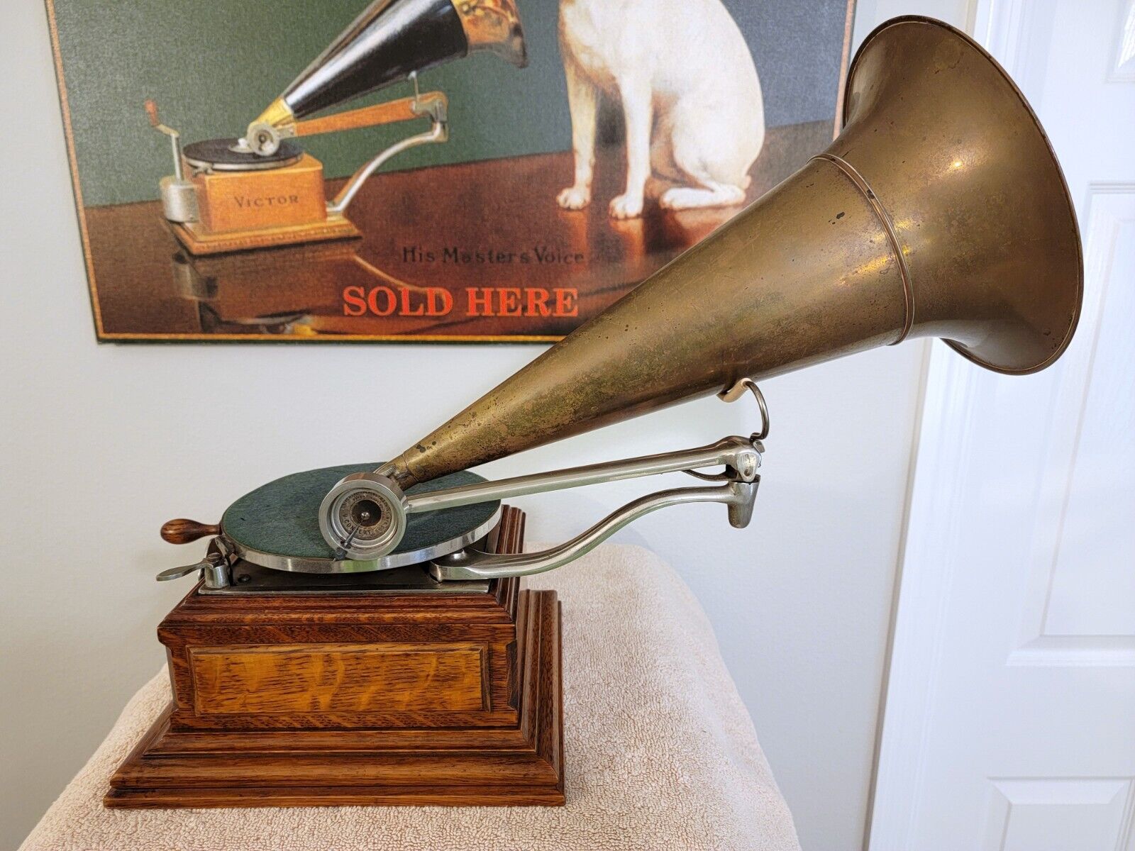 *** Rare 1901 Zon-O-Phone Type “B” Phonograph ***