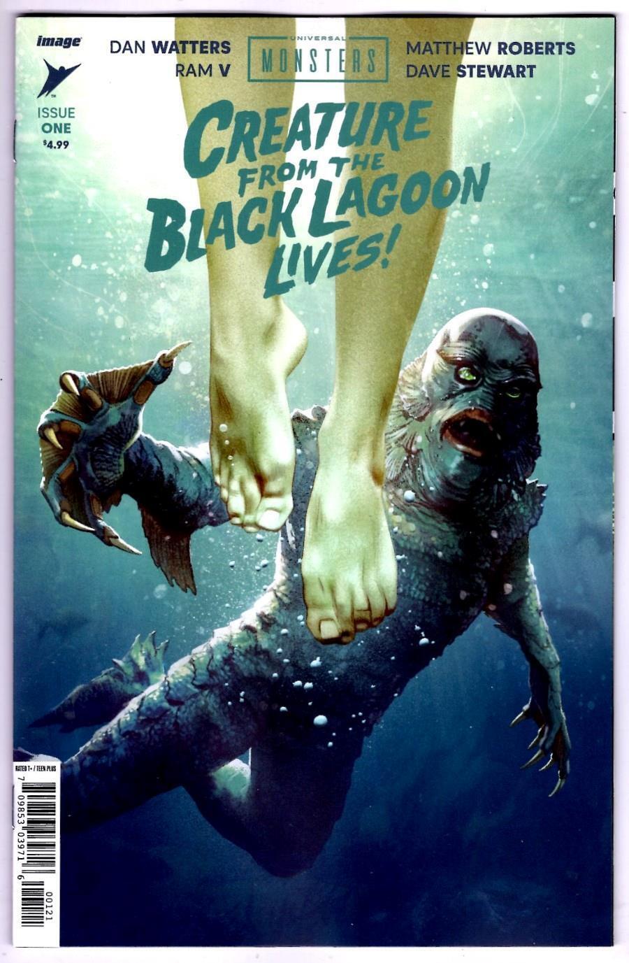 UNIVERSAL MONSTERS THE CREATURE FROM THE BLACK LAGOON LIVES #1 VARIANT MIDDLETON