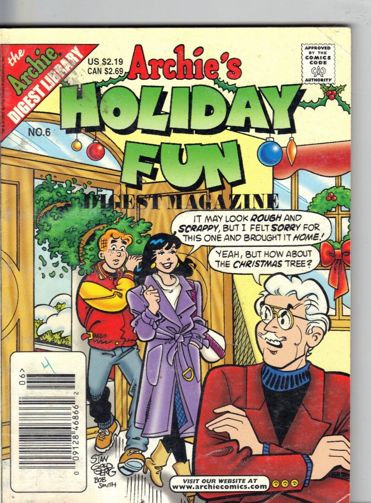 Archie\'s Holiday Fun Digest Magazine #6
