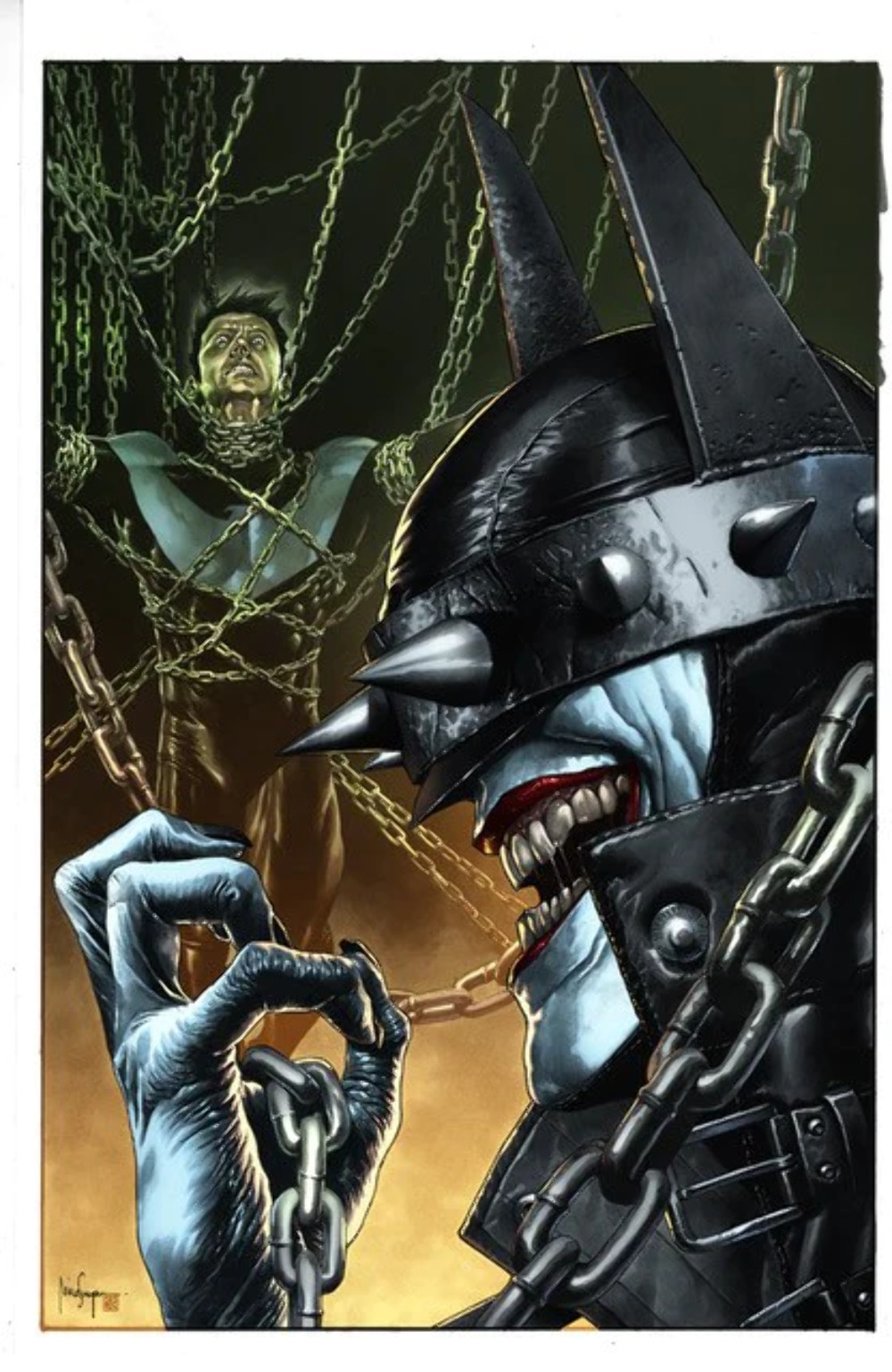 BATMAN WHO LAUGHS #1 (OF 6) UNKNOWN COMIC BOOKS EXCLUSIVE SUAYAN UNMASKED CONVEN