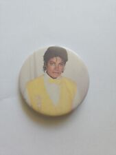 Vintage MICHAEL JACKSON  Pin Button Pin-Back picture