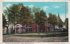 Postcard Pennsylvania Memorial Home Brookville PA  picture