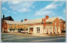Roadside~Alexandria VA~Virginia Motel Bldg On North Washington Street~Vintage PC picture