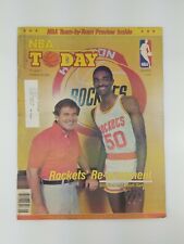 VTG 1983 NBA Today Newspaper Magazine Basketball Houston Rockets Ralph 80s RARE picture
