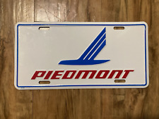 Vintage Piedmont Airlines Metal Emblem License Plate picture