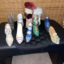 Lot 11 Just the Right Shoe Russ Suzette glass Pin Cushion Shoes Figurines picture