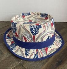 Vintage Pabst Blue Ribbon PBR Bucket Hat (Large) Vento USA picture