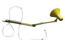 Vintage LUXO Articulating Drafting Desk Lamp Mod Yellow Mid Century Modern MCM picture