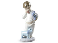 NAO BY LLADRO SOMEONE IS CALLING YOU BOY WITH PHONE BRAND NEW IN BOX #1881 F/SH picture