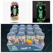 GHOST Electric Limeade Energy Drink EDC 2024 Sealed 12-Pak Cans Glow-In-The-Dark picture