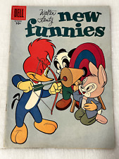 WALTER LANTZ NEW FUNNIES #248 WOODY WOODPECKER VINTAGE DELL COMICS 1957 picture
