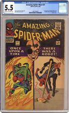Amazing Spider-Man #37 CGC 5.5 1966 3801188002 1st app. Norman Osborn picture