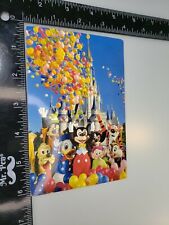 Cinderella Castle - Walt Disney World Postcard characters mickey Minnie donald picture