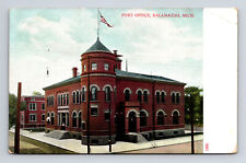 Post Office Kalamazoo Michigan MI AC Bosselman & Co Postcard picture