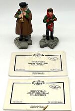 Norman Rockwell Christmas Gallery: The Carolers Choir Boy, Piper VGC w/COA 1993 picture