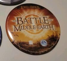 Lord of the Rings  Promo Button Pins Battle Of Middle Earth Ea Games picture