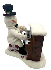 Hallmark Jingle Pals Piano Playing Snowman 2005 Lights Music VIDEO no Movement picture